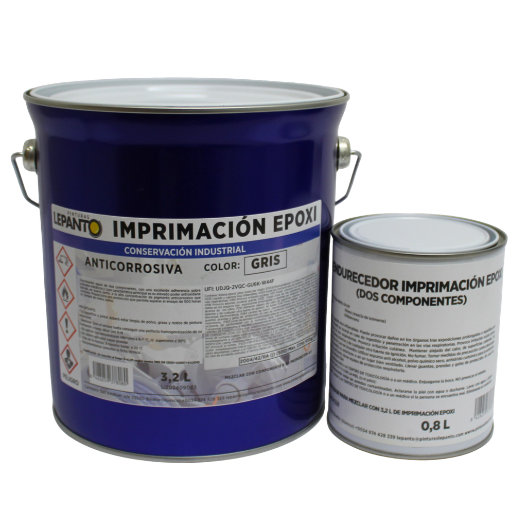 IMP EPOXI ANTICORROSIVA GRIS 2C 4L