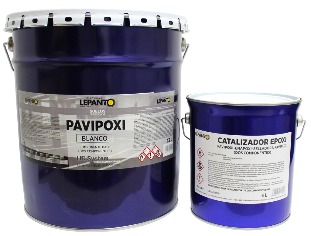 PAVIPOXI-SUELO EPOXI  ROJO OXI  16L