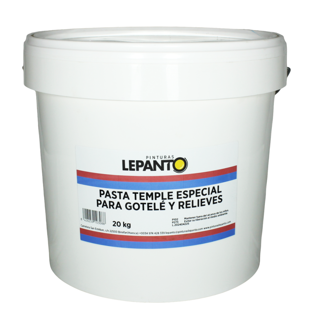 BIDON PASTA TEMPLE BLANCO 20 KG