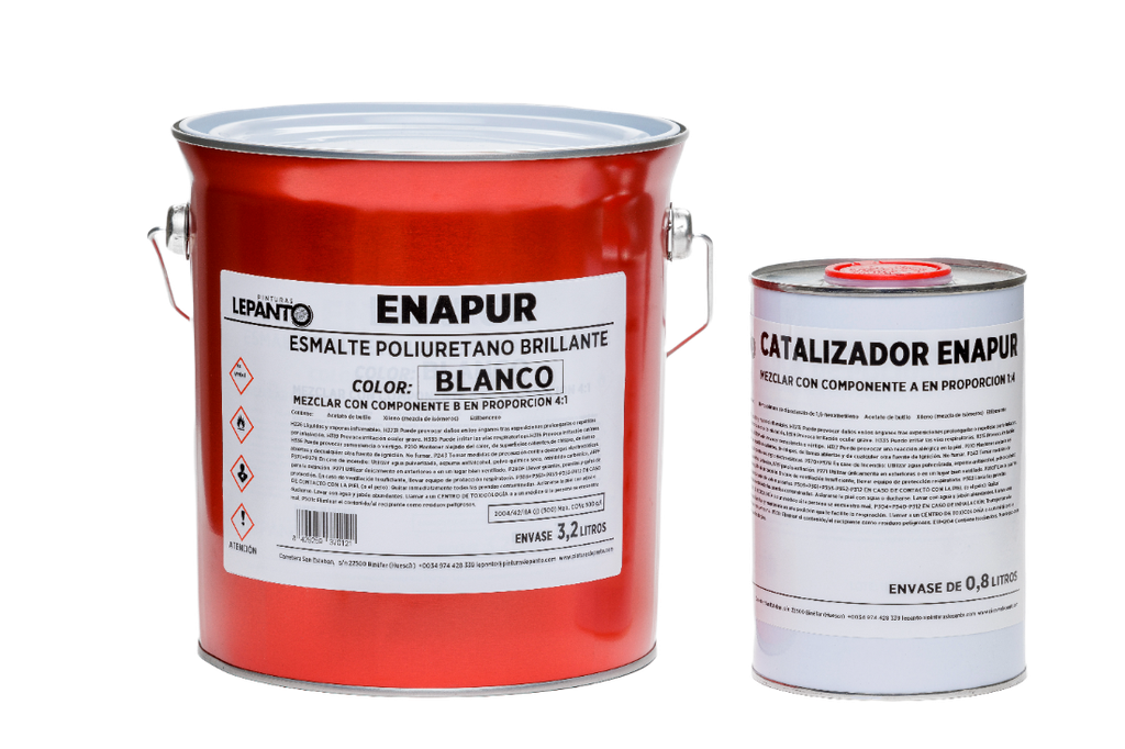 ENAPUR-ESM POLI MATE BLANCO 2C 4 L 