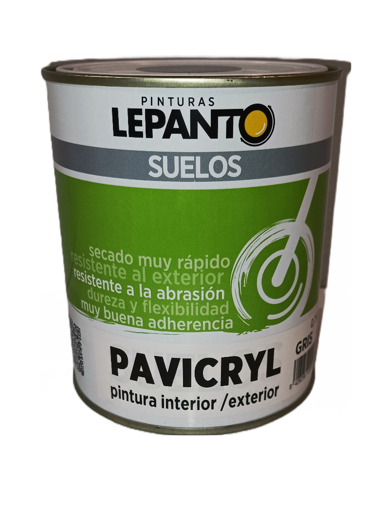 PAVICRYL-PINTURA SUELOS GRIS 750 ML
