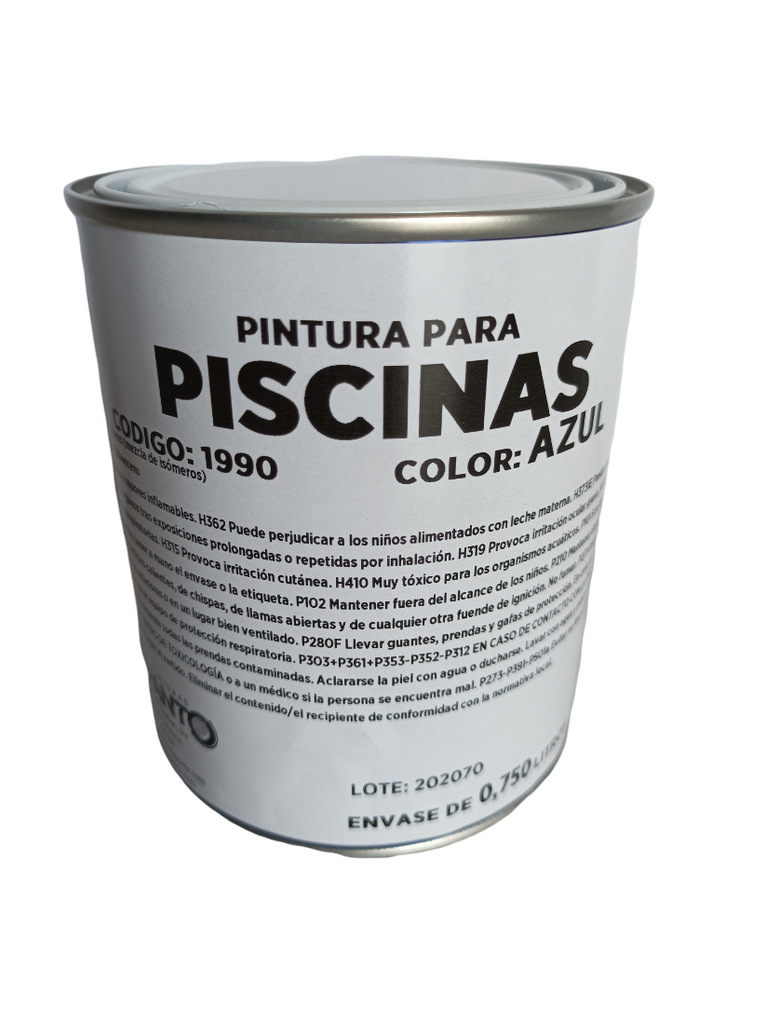 PINTURA PISCINAS DISOLV AZUL 750 ML