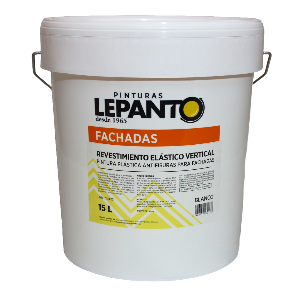 REVEST ELASTICO VERTICAL BLANCO 15L