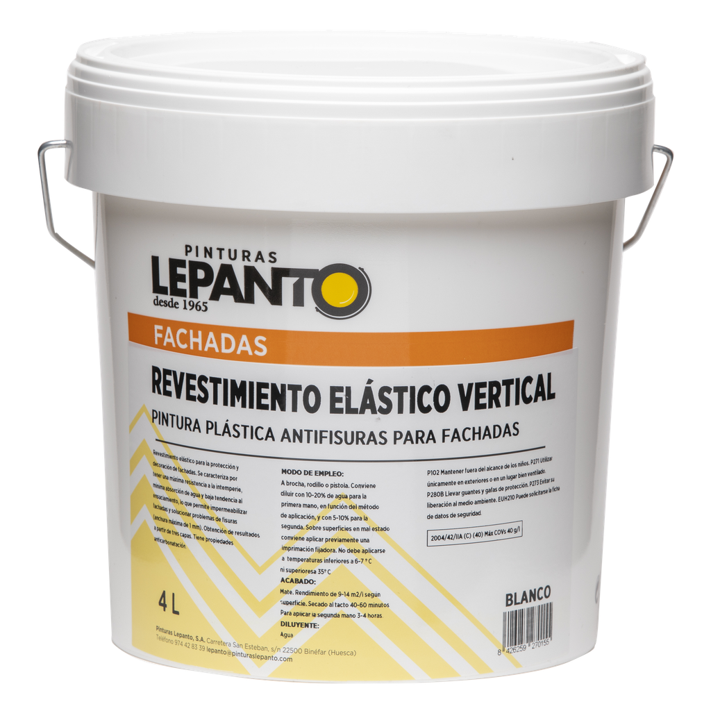 REVEST ELASTICO VERTICAL BLANCO 4 L