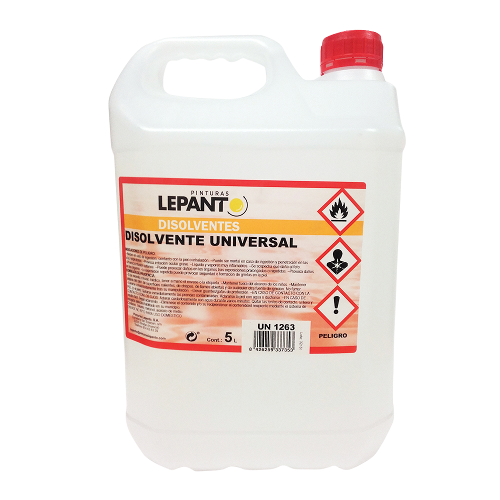 DISOLVENTE UNIVERSAL 5 L.