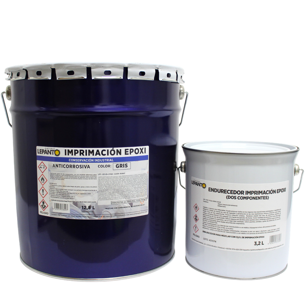 IMP EPOXI ANTICORROSIVA GRIS 2C 16L