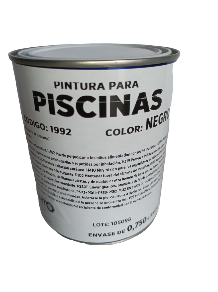 PINT PISCINAS DISOL  NEGRO 750 ML
