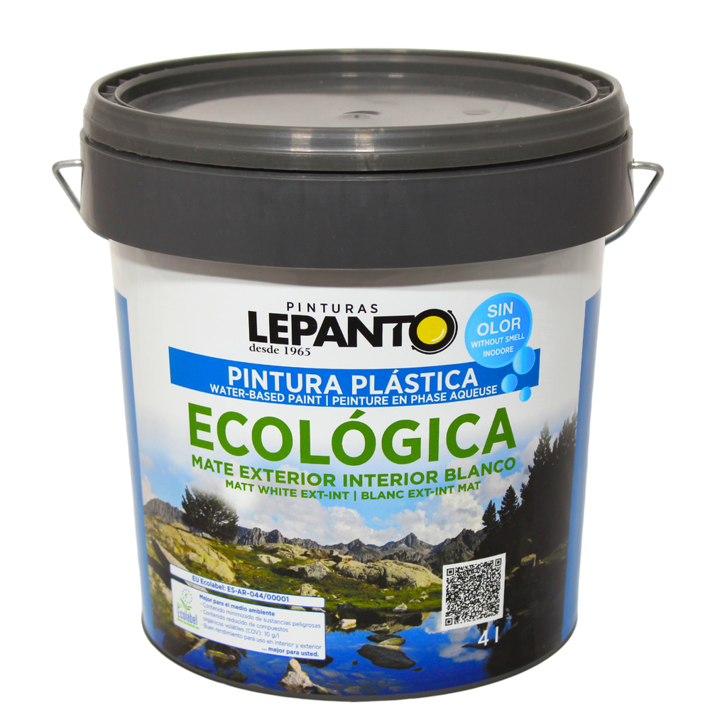 EXTERIOR ECOLOGICA BLANCA  4 LTS