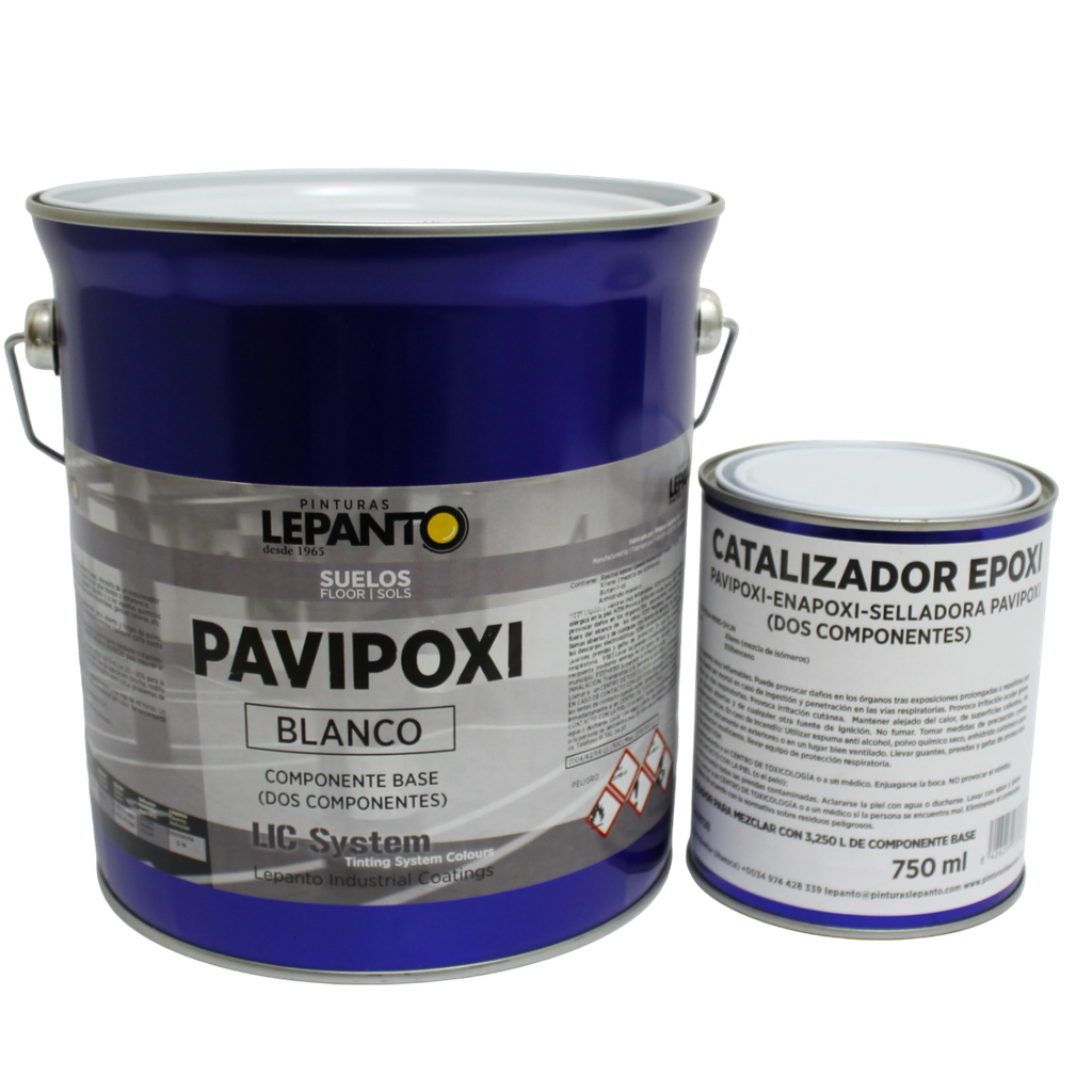 PAVIPOXI-SUELO EPOXI  BLANCO 2C 4L