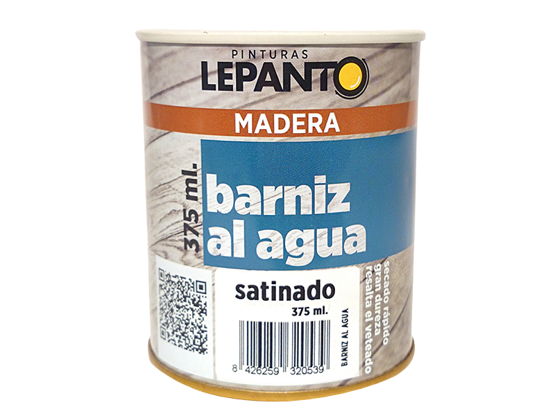 BARNIZ AL AGUA SATINADO 375 ML