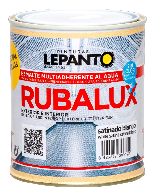 RUBALUX AZULEJOS BLANCO 4L