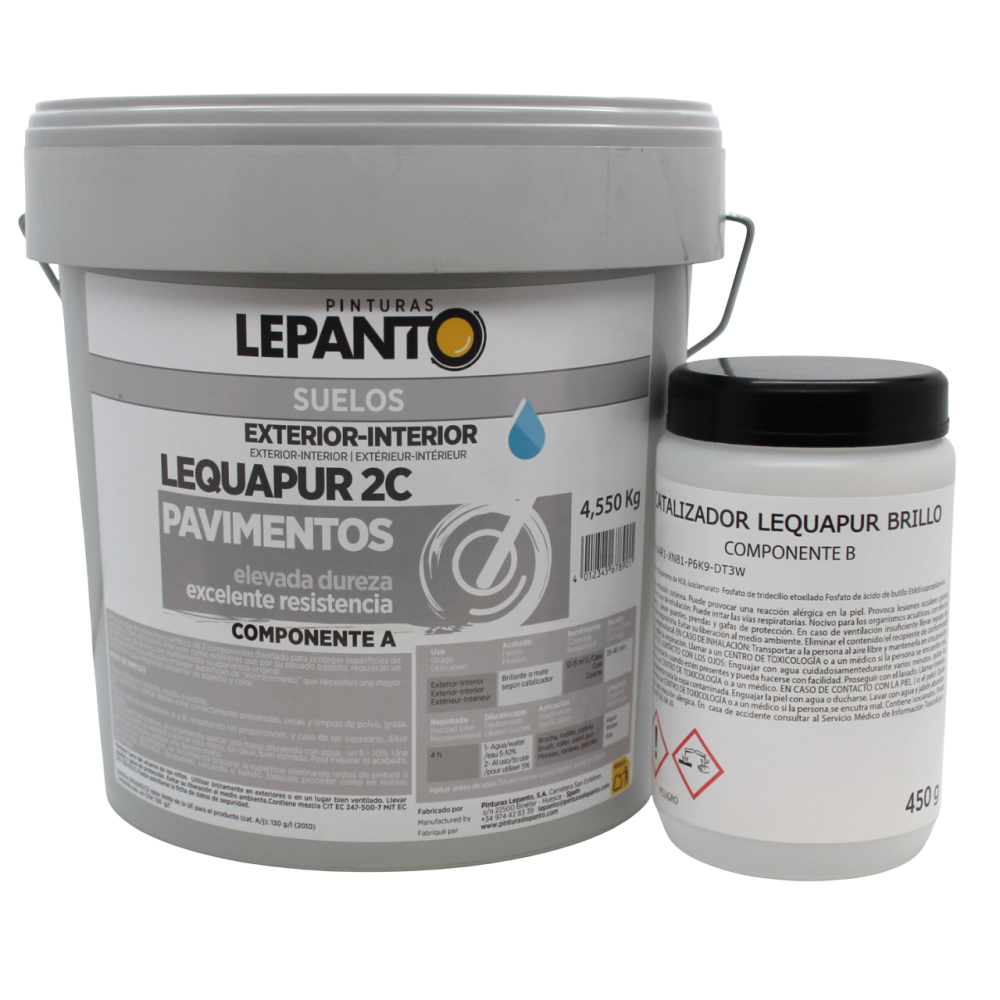 LEQUAPUR MATE 2C PAVIMENTOS 5 KG